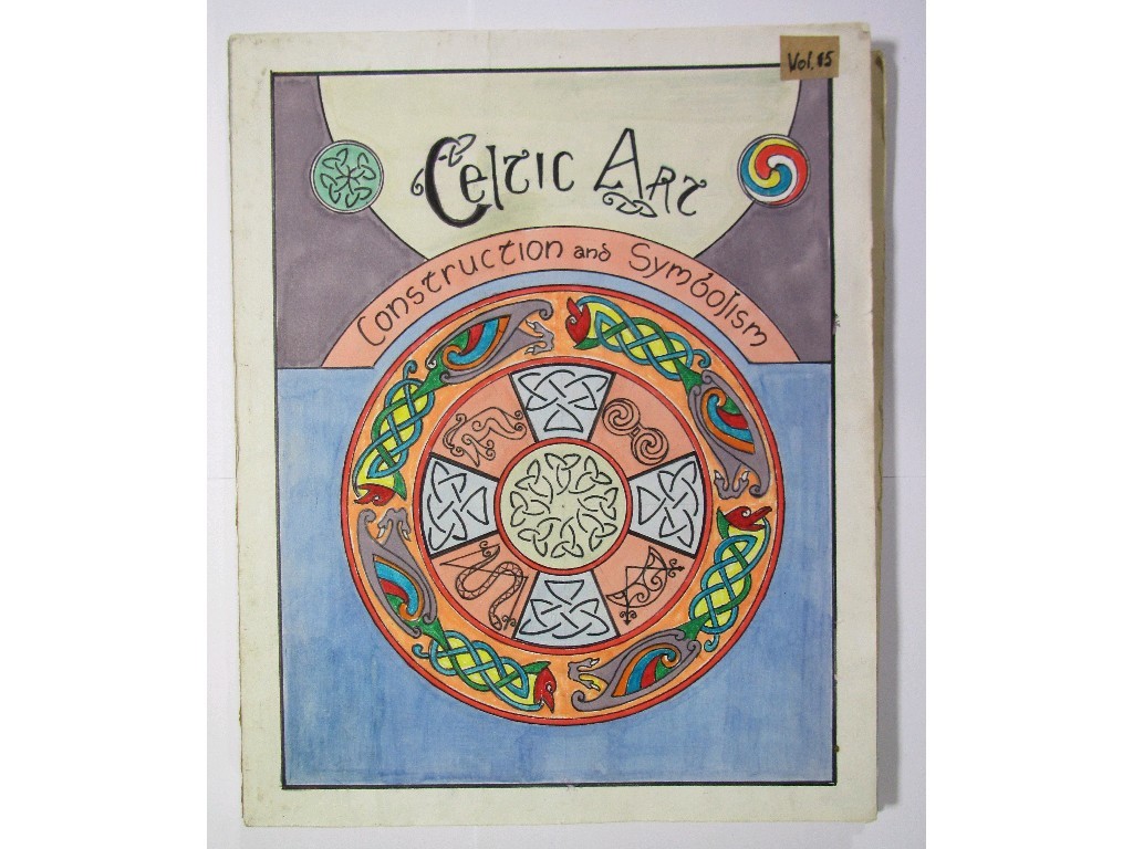 Appraisal: Celtic Art Construction and Symbolism a design album with pen