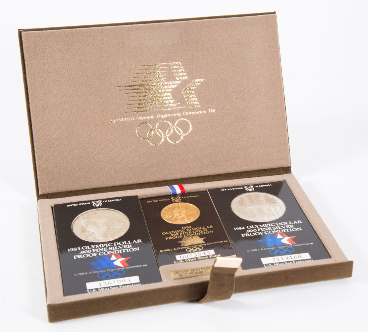 Appraisal: USA Olympic Proof Set - A US - Olympic Proof