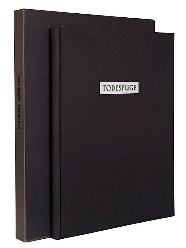 Appraisal: Todesfuge Celan Paul Todesfuge New York The Limited Editions Club