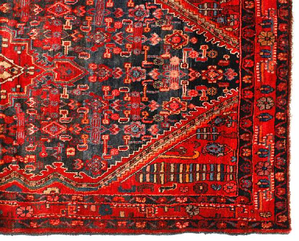 Appraisal: A Malayer rug size approximately ft in x ft in