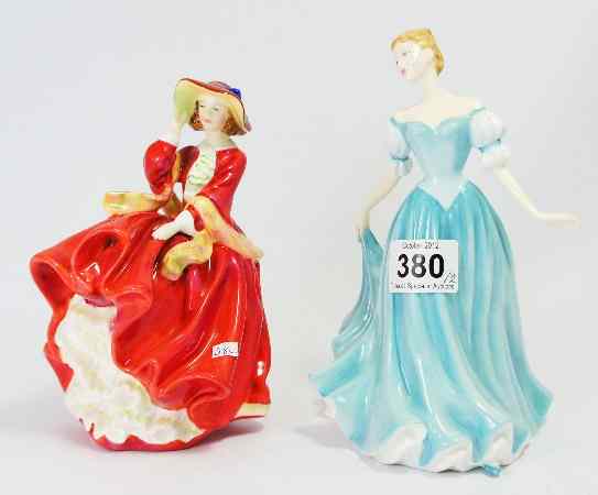 Appraisal: Royal Doulton Figures Isobel HN and Top O The Hill