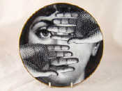 Appraisal: A Fornasetti Decor Motiv Rosenthal ceramic display plate