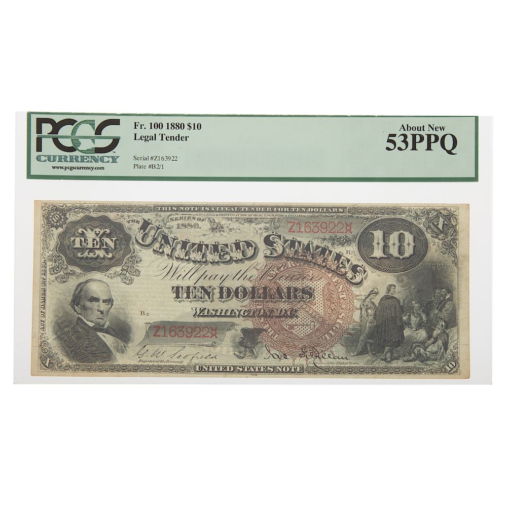 Appraisal: Legal Tender FR PCGS PPQ Legal Tender FR PCGS PPQ