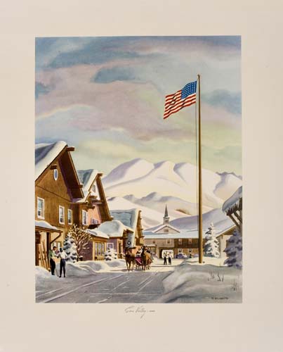 Appraisal: VARIOUS ARTISTS SUN VALLEY Group of prints Each aproximately x