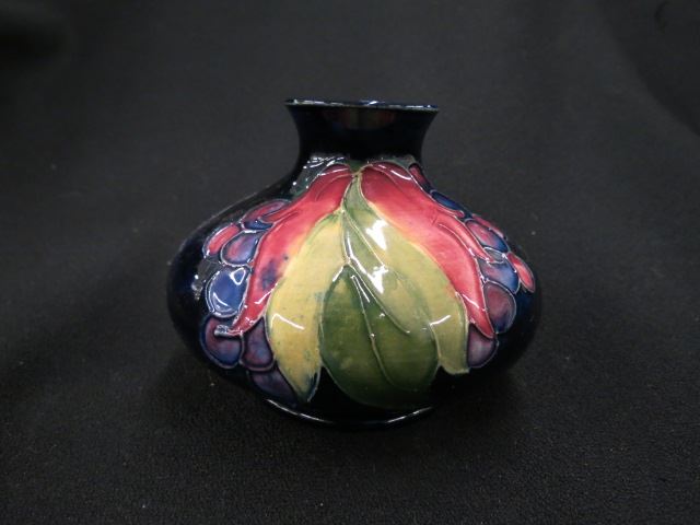 Appraisal: Moorcroft Art Pottery Vase grape and vine on rich blue