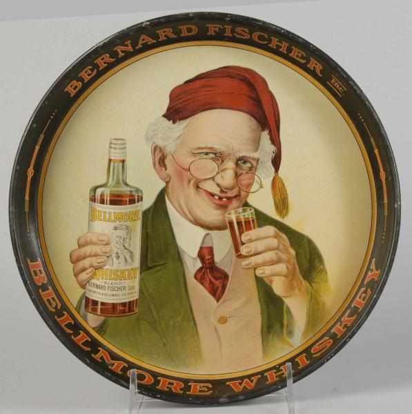 Appraisal: Bellmore Whiskey Serving Tray Description All original nice color Condition