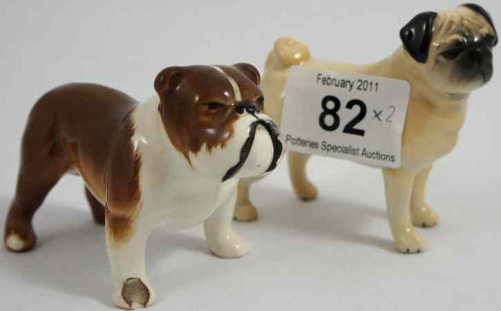 Appraisal: Beswick Model of a Bulldog Bosun Gloss chipped paw and