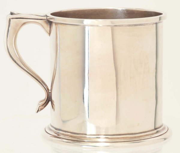 Appraisal: Sterling silver child's cup Bottom marked Black Starr Gorham Sterling