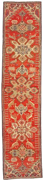 Appraisal: A Karabagh runner Caucasus late th century size approximately ft