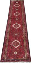 Appraisal: A Persian Karaja circa late th Century Long runner features