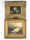 Appraisal: OOCS - Pansy still life in a carved French style