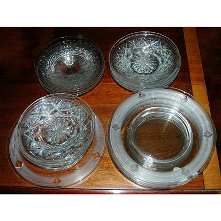 Appraisal: Group of Glass Plates Estimate -