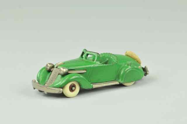 Appraisal: a HUBLEY STUDEBAKER ROADSTER c cast iron painted in green