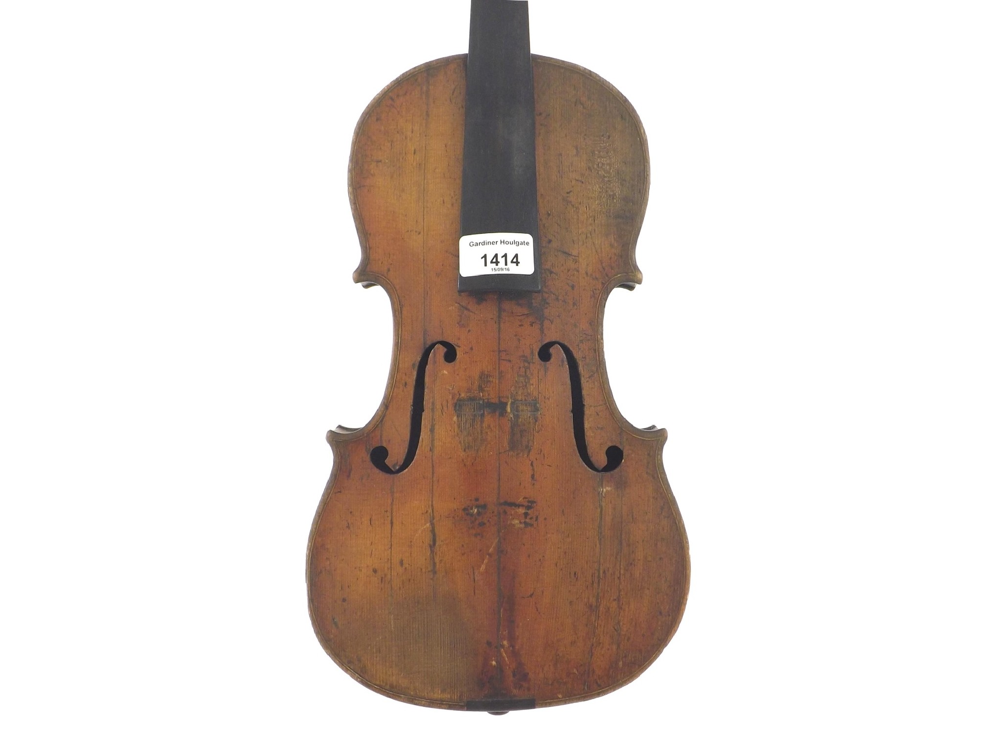 Appraisal: Violin of the Munchen School cm