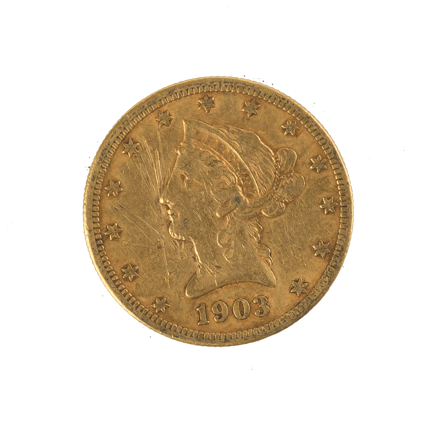 Appraisal: Ten Dollar Liberty Head Gold Coin