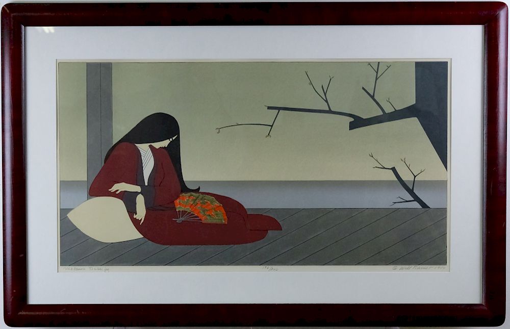 Appraisal: Will Barnet - American L E Screenprint Signed and numbered