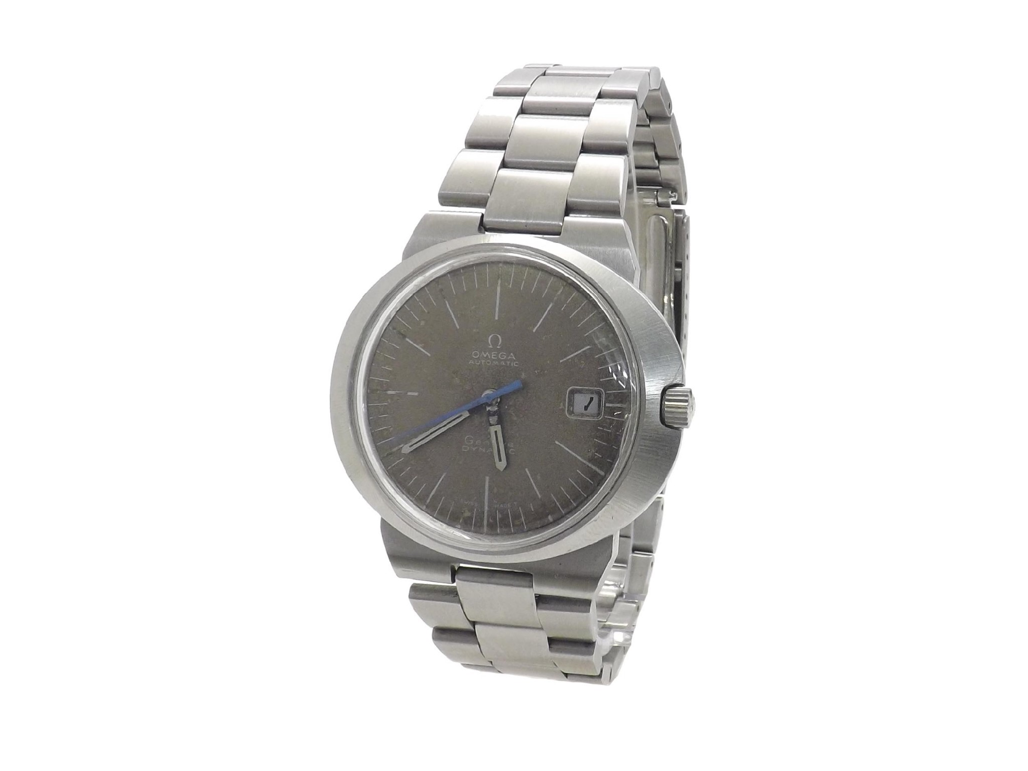 Appraisal: Omega Geneve Dynamic automatic stainless steel gentleman's bracelet watch the