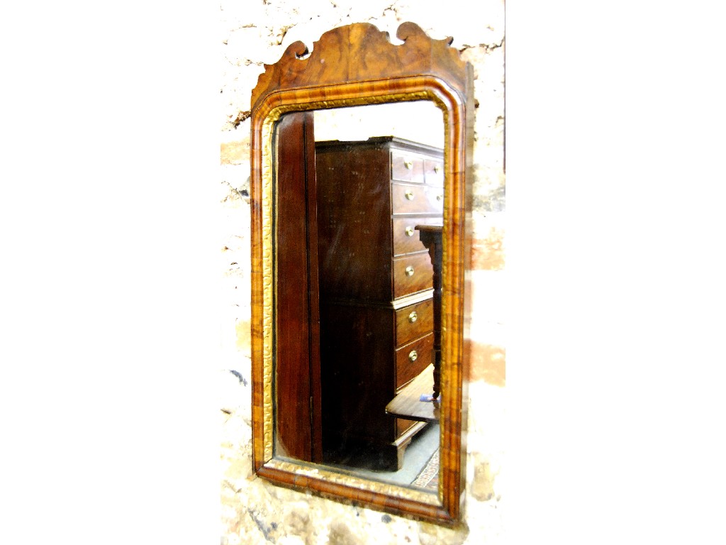 Appraisal: A th century mahogany framed pier glass