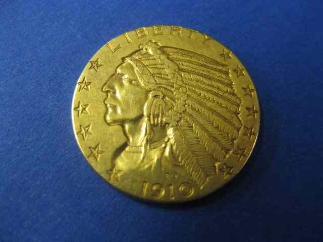 Appraisal: U S Indian Head Gold Coin extra fine