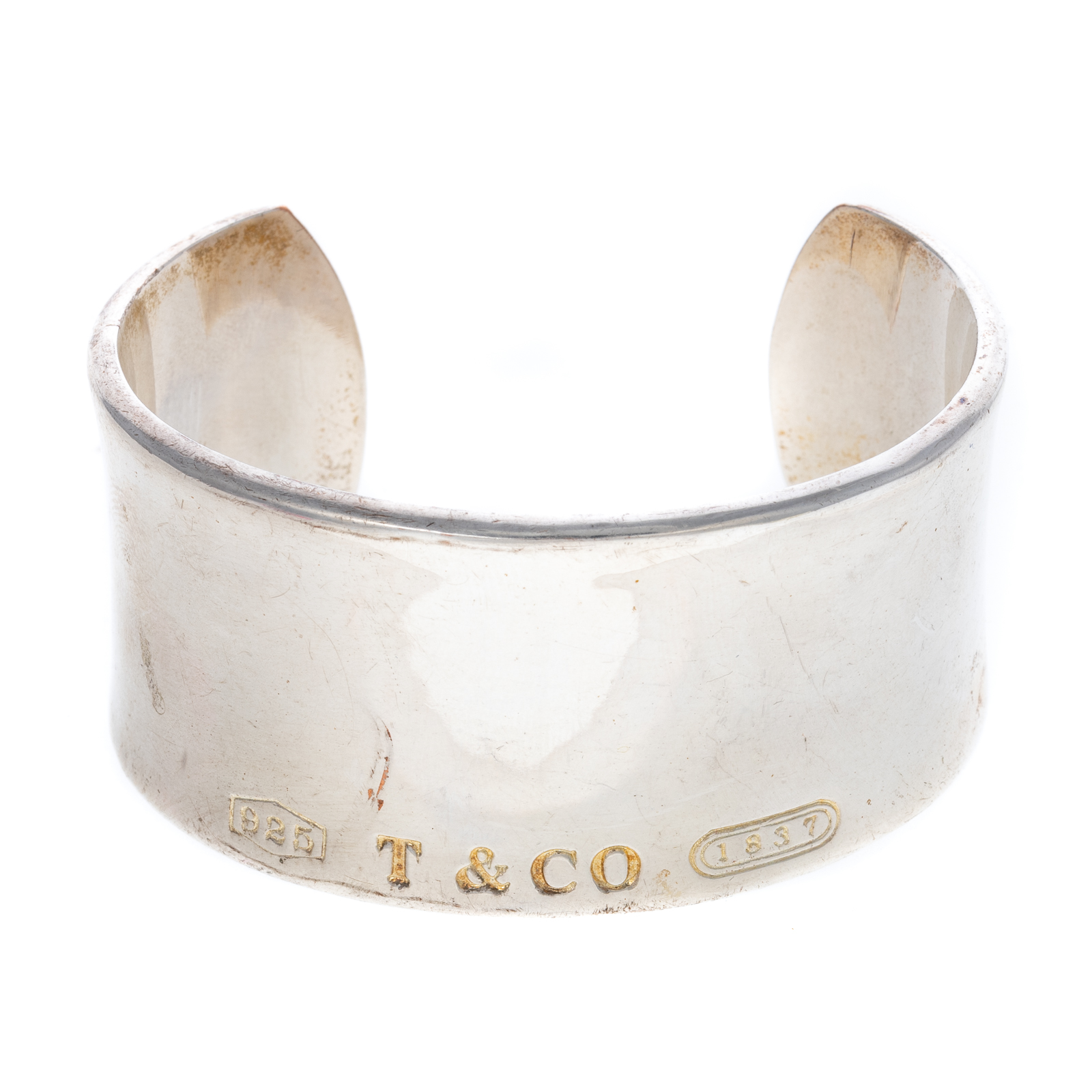 Appraisal: A TIFFANY CO TIFFANY CUFF IN STERLING Sterling silver Tiffany