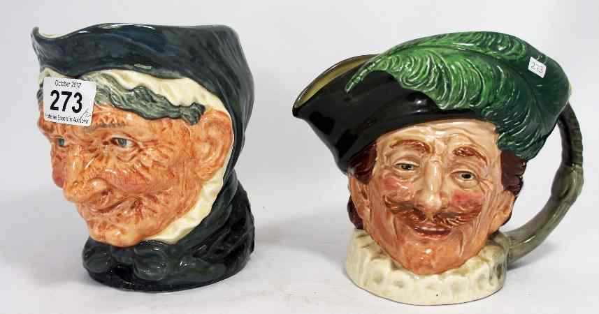 Appraisal: Royal Doulton Large Character Jugs The Cavalier D and Granny