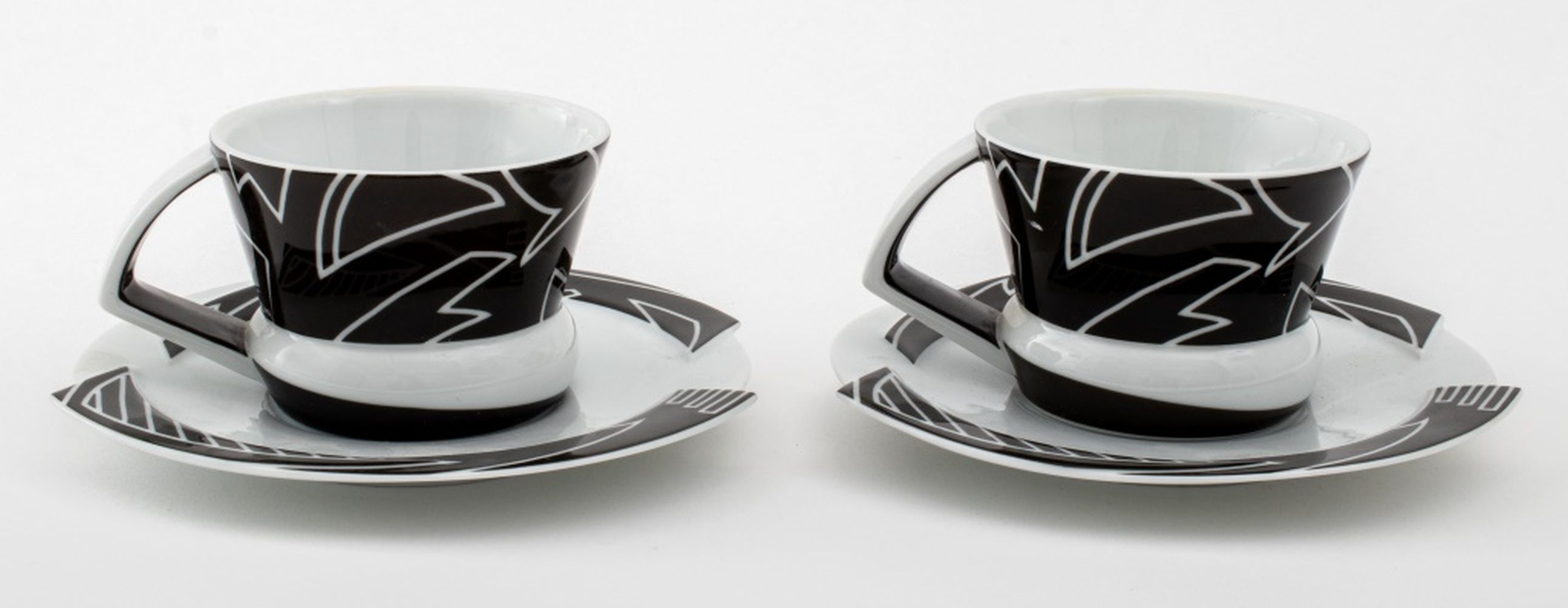 Appraisal: DOROTHY HAFNER FOR ROSENTHAL TEA SET FOR TWO Dorothy Hafner