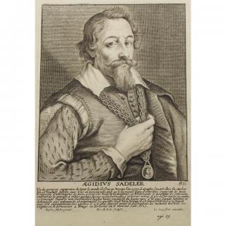 Appraisal: Aegidius Sadeler th C Engraving AEgidius Sadeler in Het Gulden