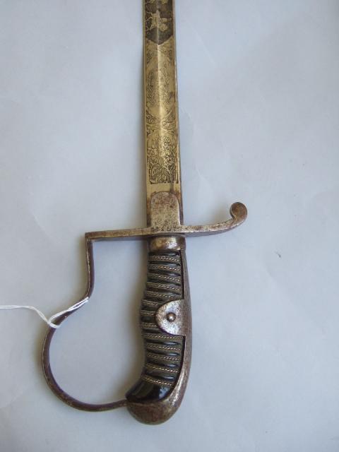 Appraisal: A German World War I period Artillery officers sword with