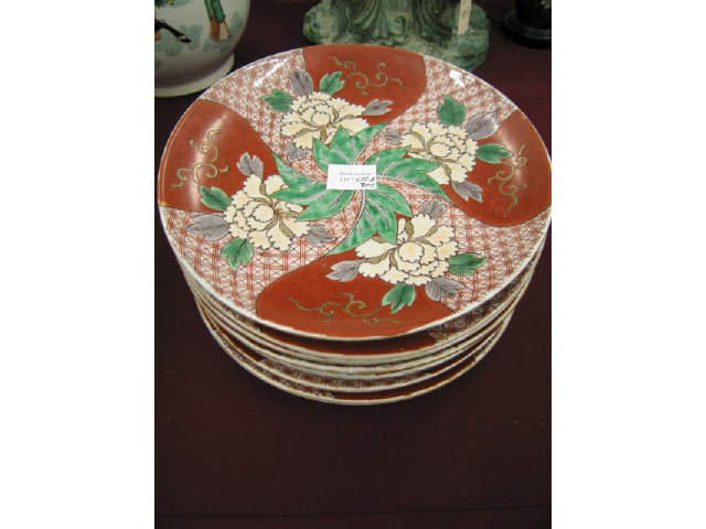 Appraisal: Oriental Pottery Dinner Plates