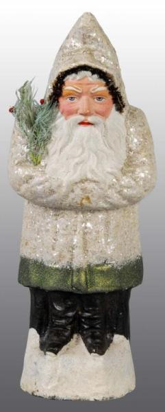 Appraisal: White Santa Belsnickle Description No damage Provenance Joyce Leiby collection