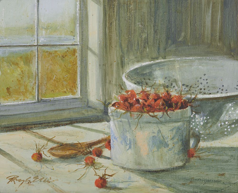 Appraisal: RAY ELLIS American - The Kitchen Window RAY ELLIS American