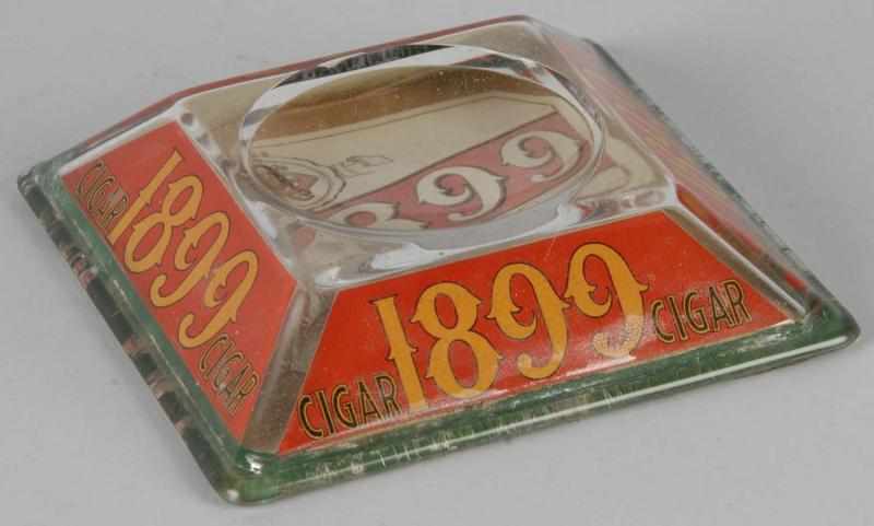 Appraisal: Cigar Advertising Change Tray Description to Vibrant change tray with