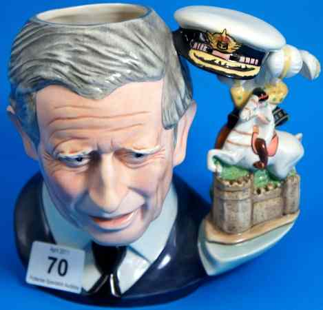 Appraisal: Royal Doulton Large Character Jug Prince Charles D Limited Edition