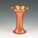 Appraisal: Carnival glass free form vase Unmarked Excellent condition tall