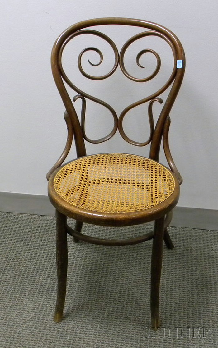 Appraisal: Josef Hofmann Bentwood Side Chair late th early th century