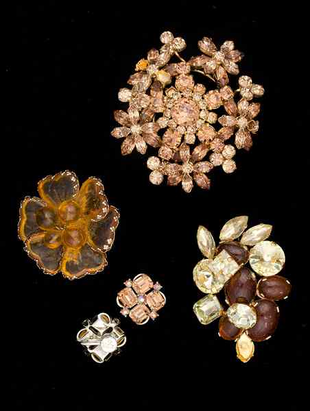 Appraisal: Lisner Julio Marsella and Austrian Costume Jewelry Collection A Julio