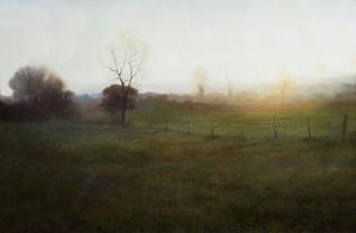 Appraisal: Sunrise by Lanford Monroe Lanford Monroe - Sunrise oil on