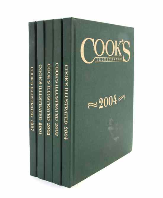 Appraisal: A Collection of Cook Books comprising a Cooks Illustrated series