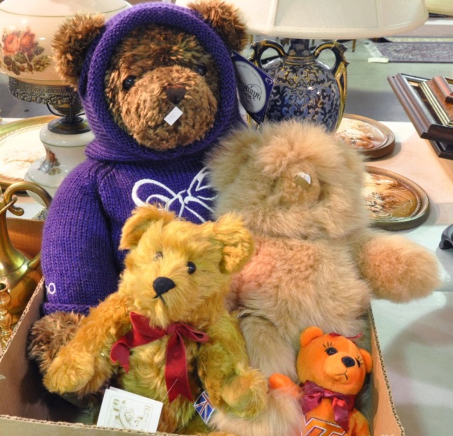 Appraisal: Bx Four Teddy BearsIncluding VT bear and a Millennium Bear