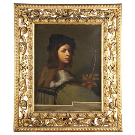 Appraisal: After Sebastiano del Piombo Violinist Estimate -