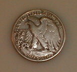 Appraisal: An American silver half dollar