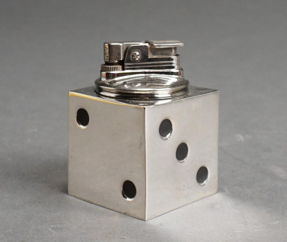 Appraisal: Cartier Weighted Sterling Silver Die-Form Table Lighter