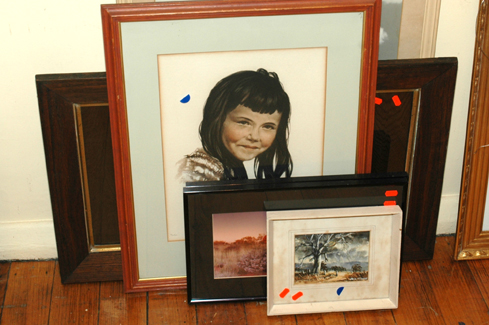 Appraisal: GROUP LOT OF ASSORTED ARTWORKS INCLUDING DAMIEN SMITH PHOTOGRAPHS OF