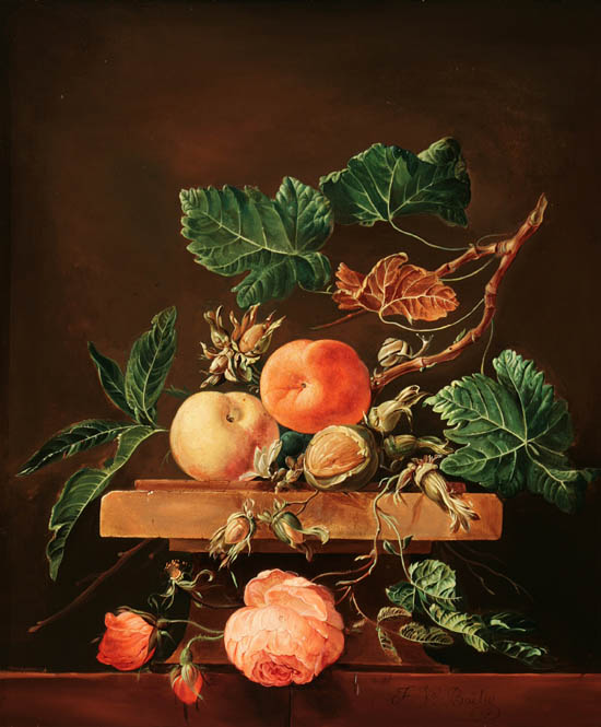 Appraisal: Frederick Victor Bailey British - Still Life of Fruit and