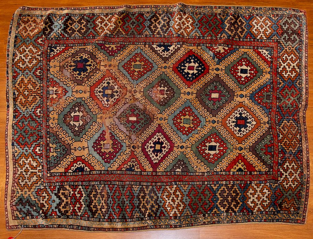 Appraisal: Turkish Bergamo Rug x second quarter- th centuryFrom the collection