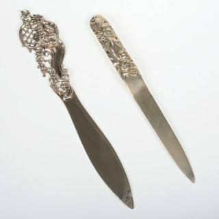 Appraisal: Black Starr Frost and Gorham silver letter openers th c