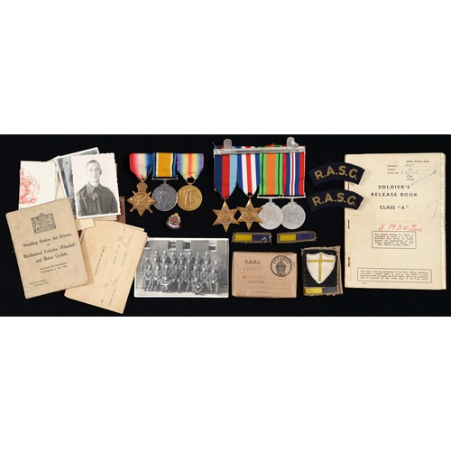 Appraisal: WWI group of three Star British War Medal and Victory