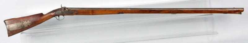 Appraisal: Unknown Shotgun Description Cal GA Barrel length inches Percussion shotgun