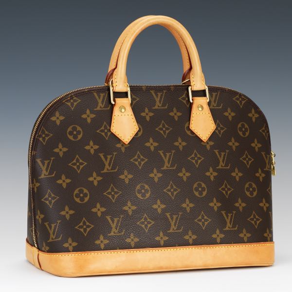 Appraisal: LOUIS VUITTON MONOGRAM CANVAS ALMA x x Signature monogram canvas