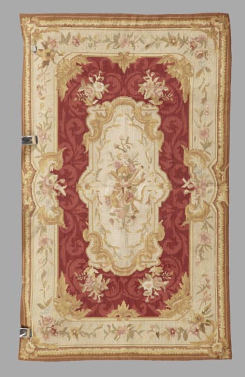 Appraisal: Aubusson-Style Needlepoint Carpet ' x '